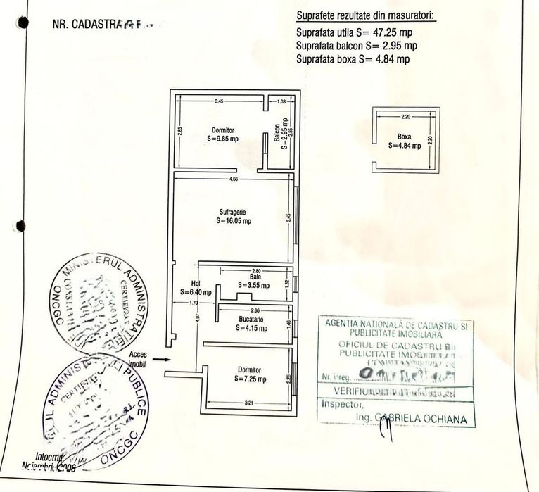 Tomis Nord - Apartament 3 camere | Etajul 1