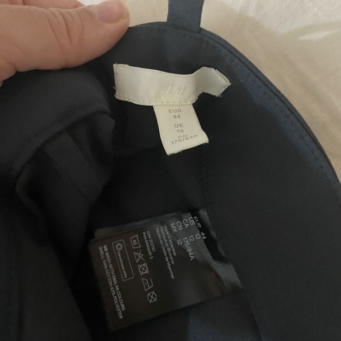 Pantaloni dama, bleumarin, H&M, marimea 44, noi
