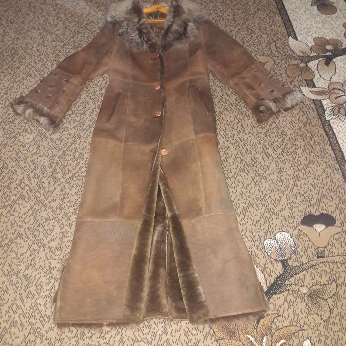 Дубленка длинная натуральная