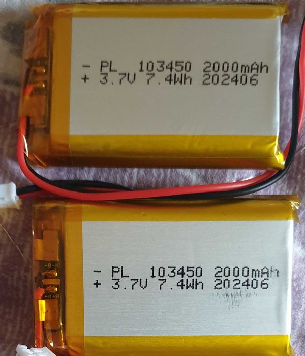 Новые аккумуляторы 3,7v до 3000мАч для дронов часов игрушек GPS камер