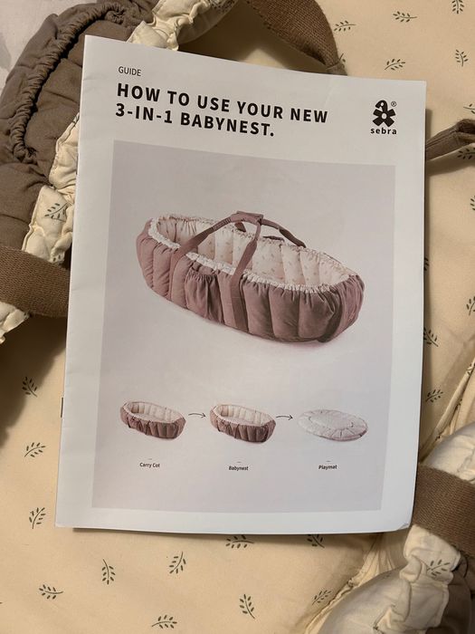 Бебешко гнездо 3в1 Sebra