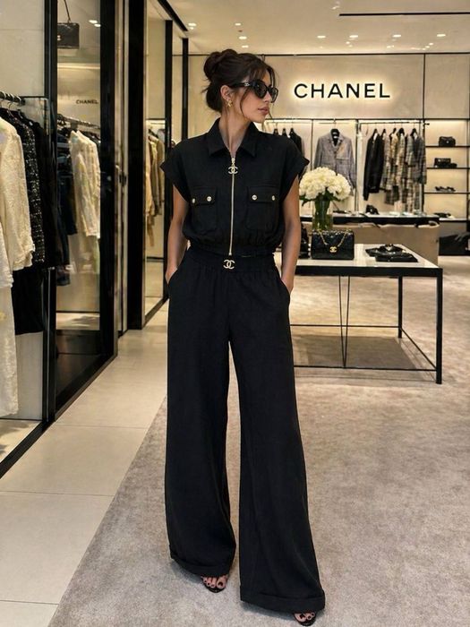 Сет модел на Chanel