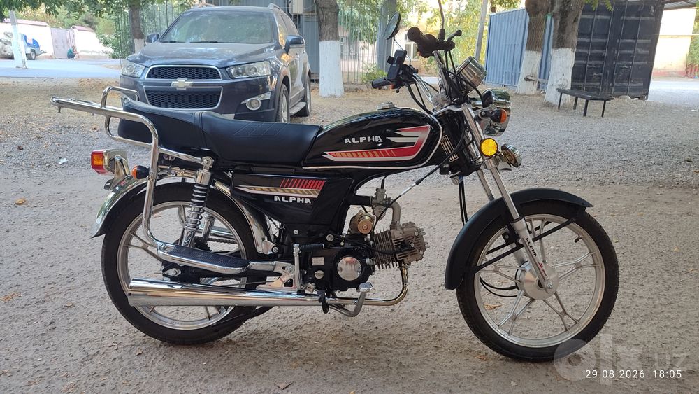 Новый мопед Kawasaki Alfa