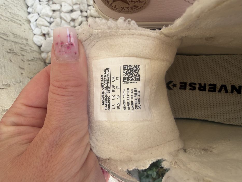 Sneakers înalt Converse,marimea 27