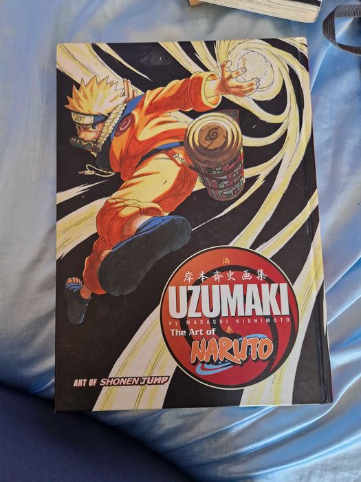 Naruto Manga Vol. 1–3 + Uzumaki Artbook (EN) – Колекционерско издание