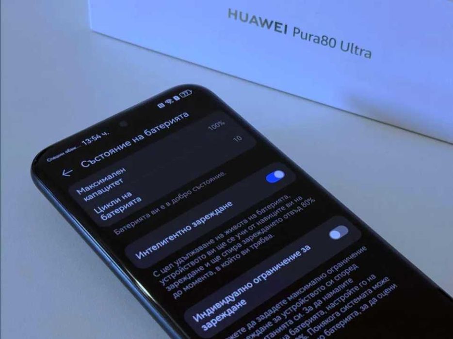 !Като НОВ! Huawei Pura 80 Ultra 512/16GB Golden Black