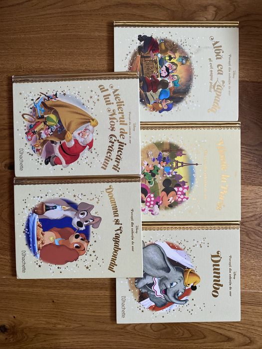 Set 5 volume Disney - povești din colecția de aur