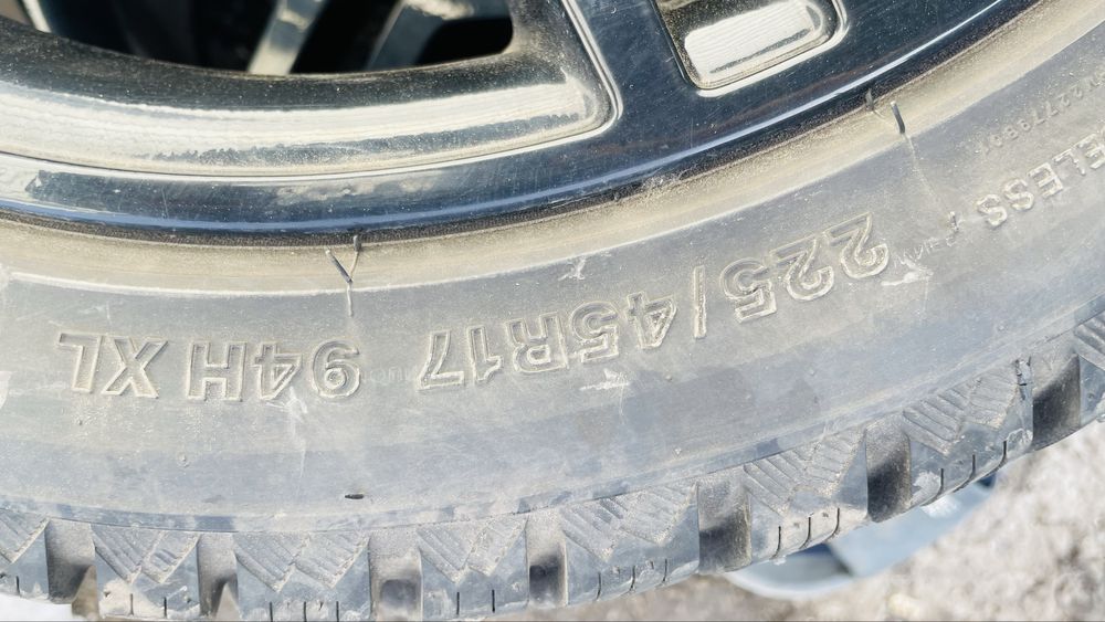 Титановые диски на Mercedes