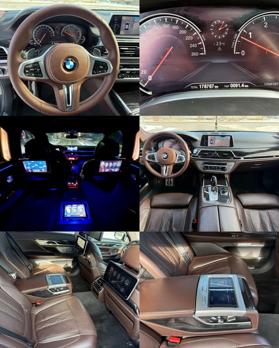 Bmw 740 Long G12 3.0 diesel 320 cp M Pack Steptronic 8+1