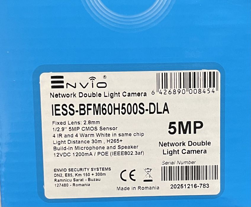 Camere supraveghere video *NOI* SIGILATE