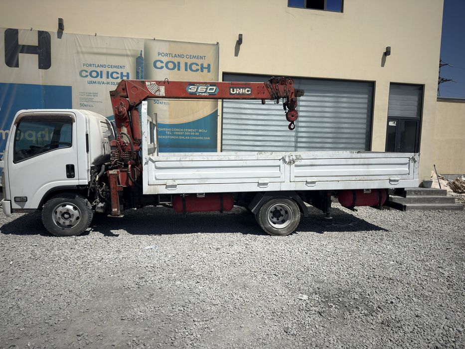 Isuzu malipulyator sotiladi 4 ta noshka 1 metrdan chiqadi 3.900 ton.