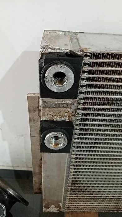 Radiator DUBLU de ulei combina .exc ,utilaje JOHN DEERE. CLASS LAVERDA