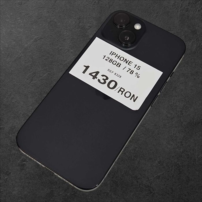 Telefoane Apple Iphone 15 128-256GB / Amanet Tulcea