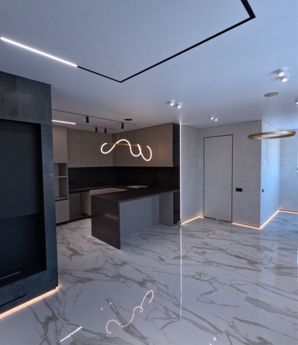 Ремонт под ключ в современном стиле • минимализм • качества