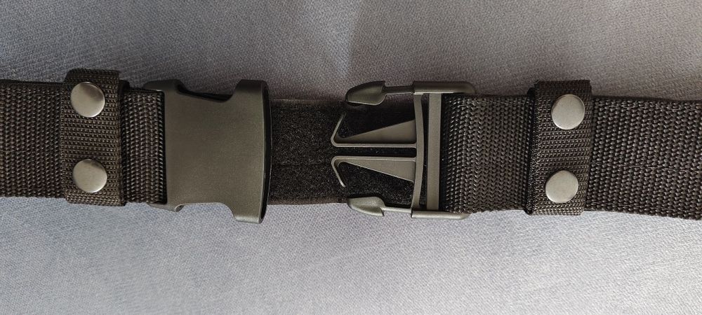 Ремень тактический нейлон черный