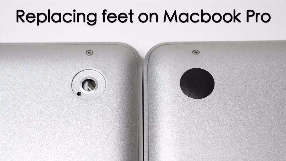 Set 4 picioruse cauciuc carcasa Apple Macbook Pro A1278 A1286 A1297