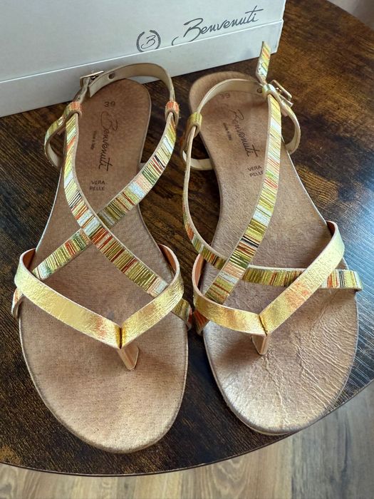 Sandale piele Benvenuti