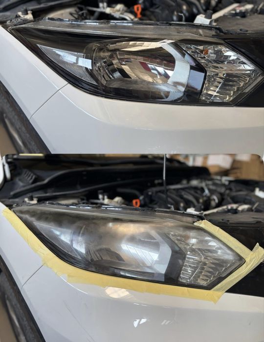 Polish faruri folie PPF faruri Reconditionare cu Polimer