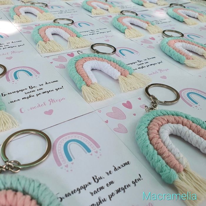 Подаръчета за гости за кръщене, погача, рожден ден, прощъпулник