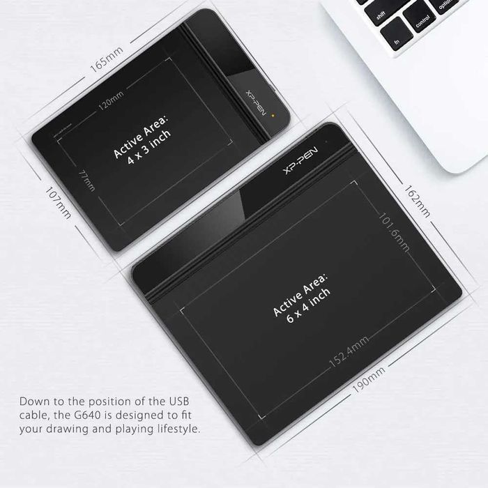 Нов графичен таблет XP-PEN Star G640 дигитално рисуване подписи и OSU