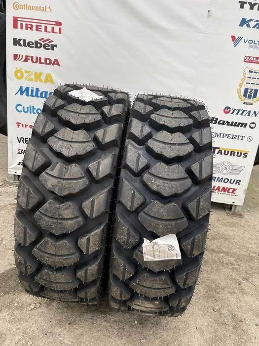 Cauciucuri noi 12.5/80-18 cu 14 pliuri pentru buldo marca OZKA