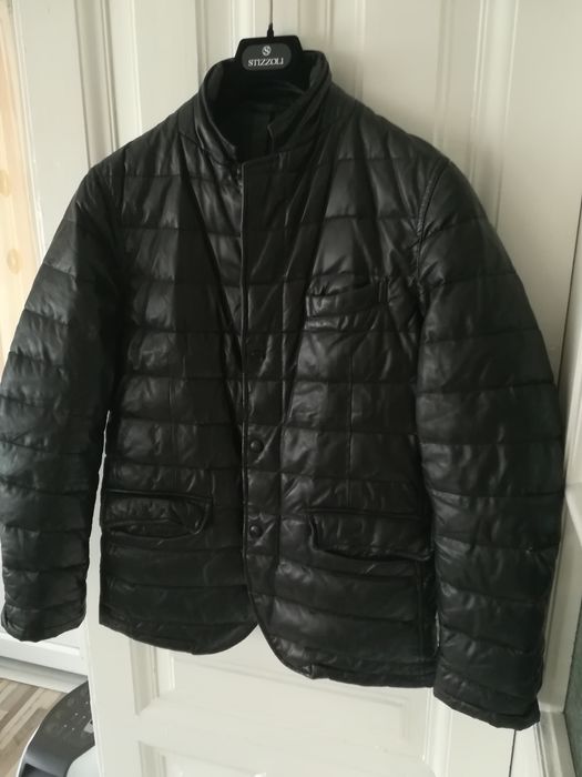 Geaca Massimo Dutti piele S bărbați