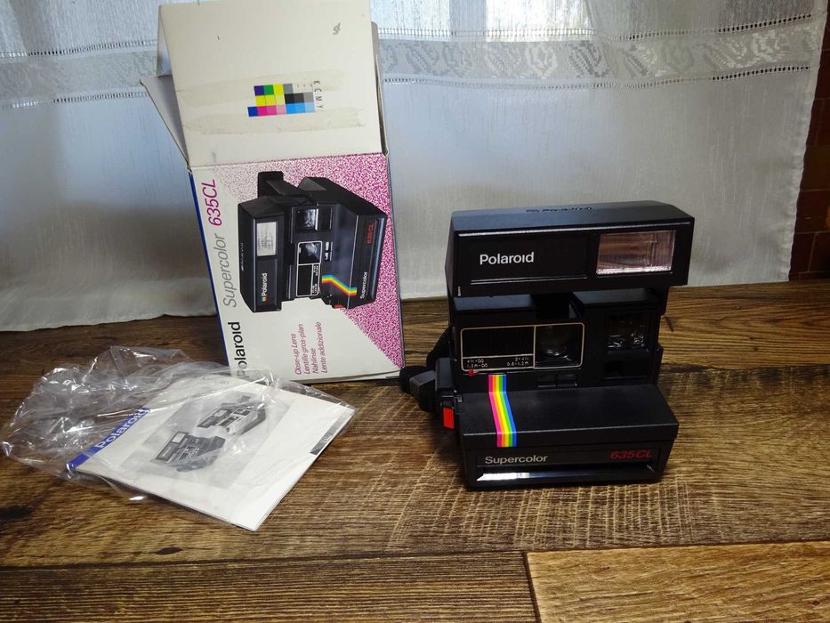 Aparat foto instant Polaroid Supercolor 635Cl /defect