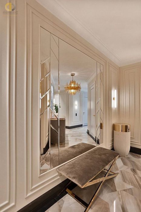 Стекло ромбик зеркало установка