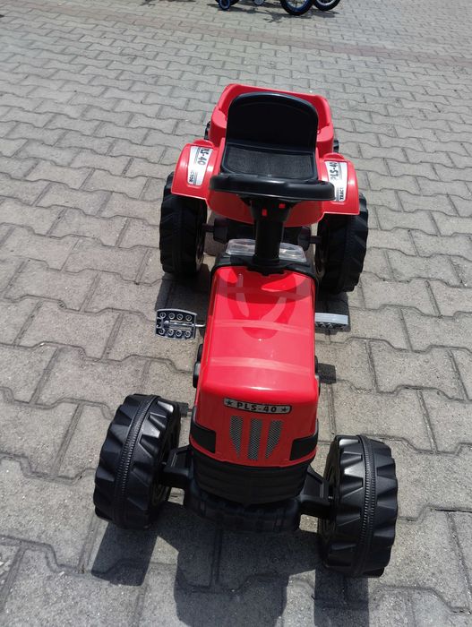PILSAN Трактор с ремарке PLS-40 червен