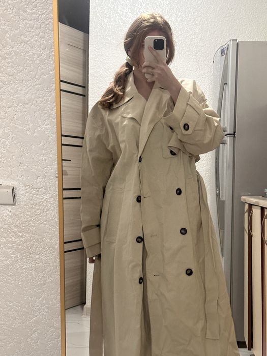 Тренч Zara длинный