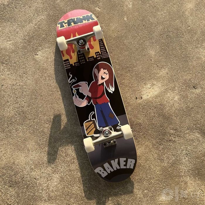 Скейтборд skate skateboard профессиональный для трюков baker