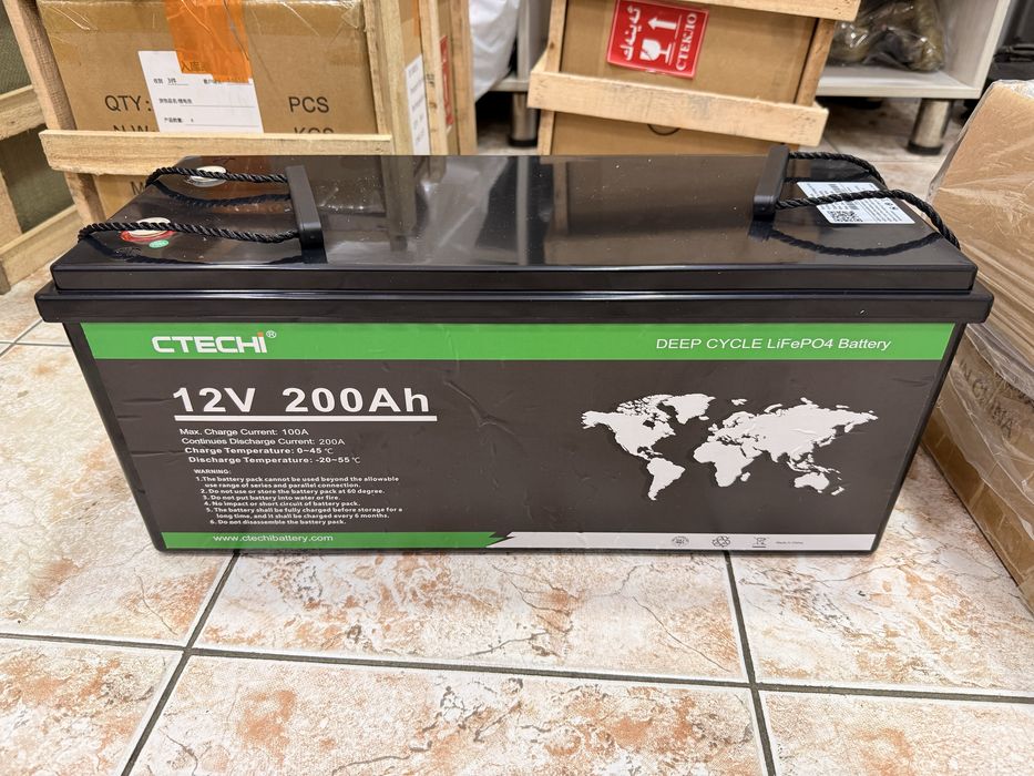 Аккумулятор Lifepo4 литийжелезофасфатный 12v - 100ah