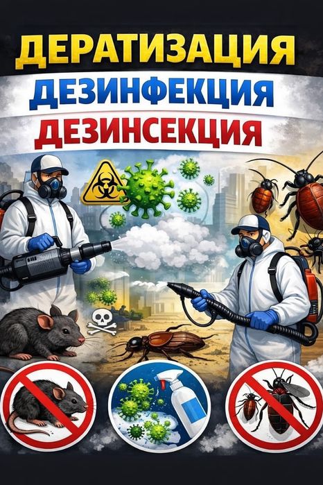 дезинфекция от тараканов