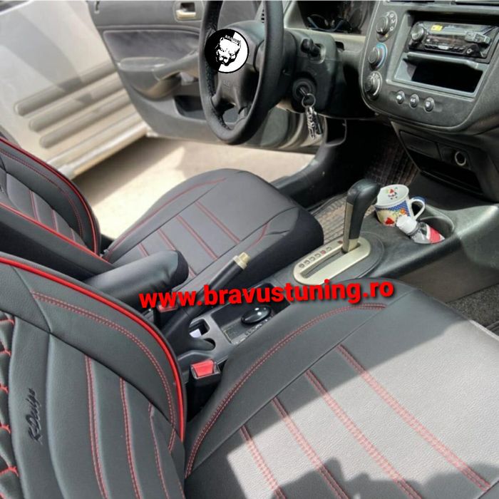 Huse scaun auto Piele Ecologica Audi,BMW,Skoda,Opel,Logan,Vw etc