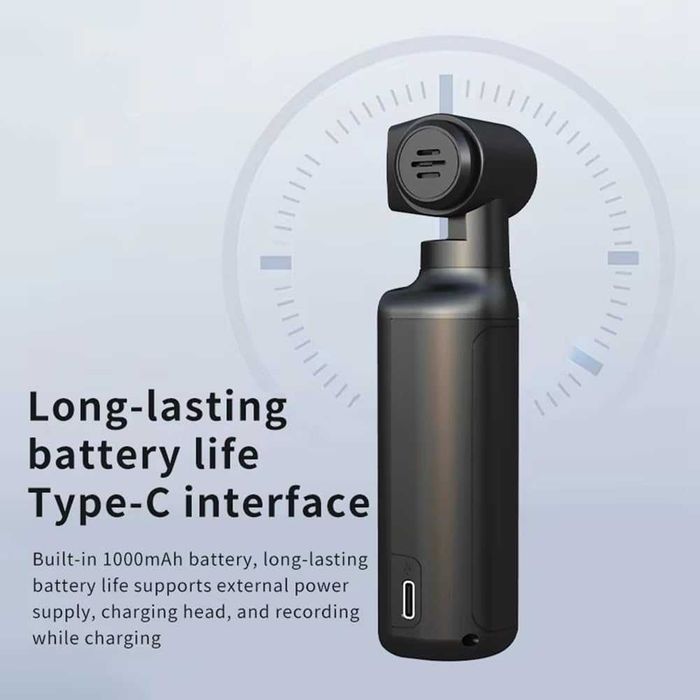 Мини боди камера Wuden – 1080P Full HD, 1.33" дисплей, Нощно виждане