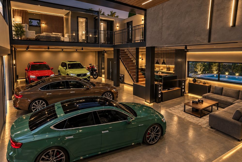 868 кв.м. парцел + готов проект за модерна къща с голям гараж