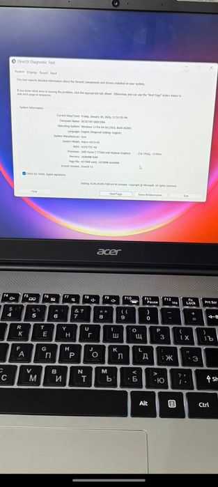 Acer aspire 5  16-512gb