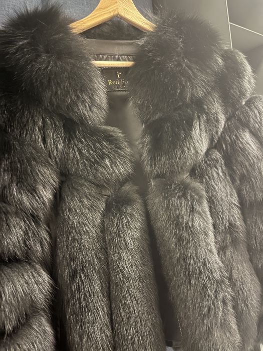 Палто естествен косъм