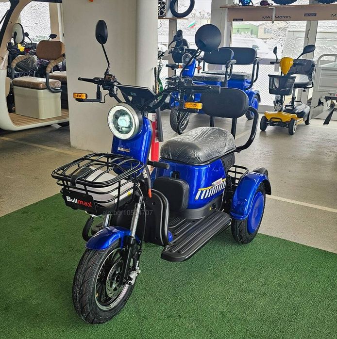 Електрическа триколка Grand Pudding 2000W, 60V, 20Ah, CE сертификат