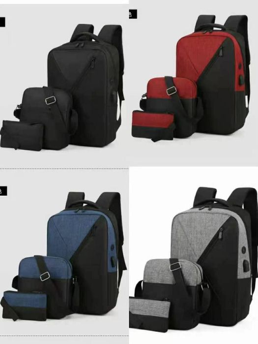 Набор рюкзак + сумка + клатч (3 в 1) – стиль и удобство каждый день