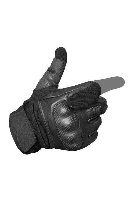 Vand Manusi Tactice MIL-TEC Gen.II Piele Black