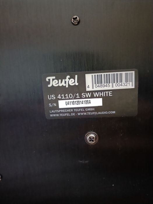 Vând subwoofer Teufel US 4110/1 SW si linie Marantz cu boxe
