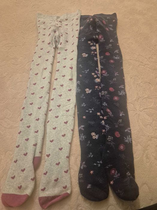 Колготки махровые и гамаши махровые рост 116