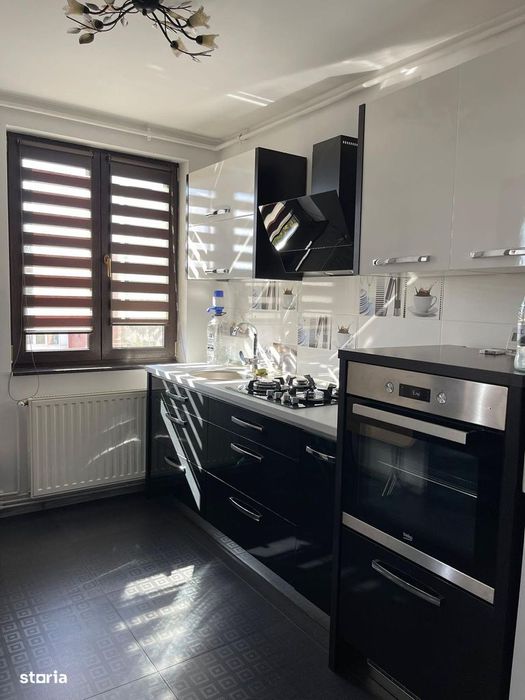 2 camere Calea Bucuresti, finisaje superioare, mobilat, centrala!