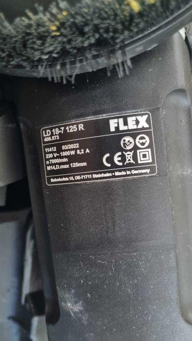 Masina de slefuit beton FLEX LD 18-7  125R