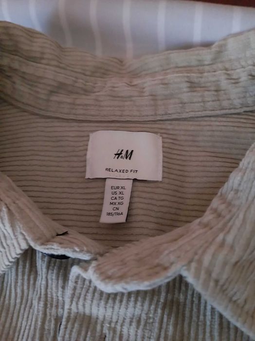 Cămașă bărbătească din catifea reiată