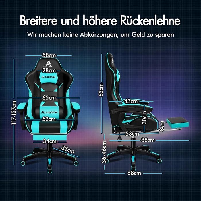 Scaun gaming office ALFORDSON