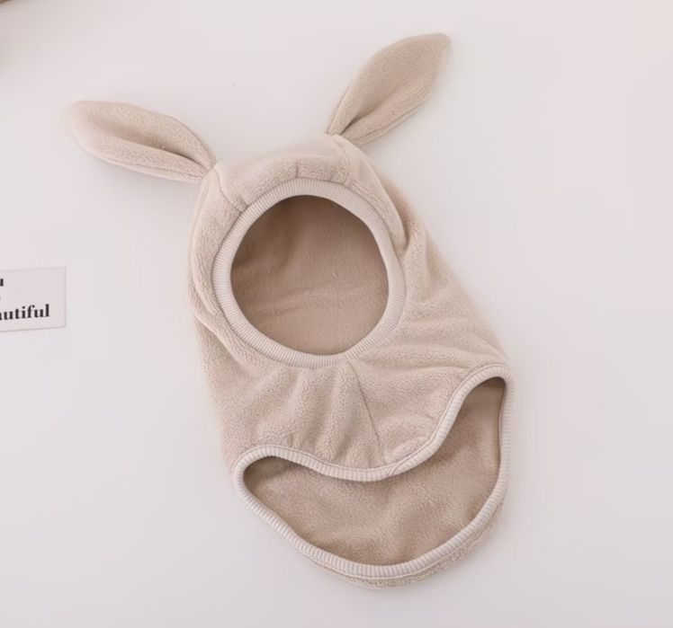 Шапка зайчик демисезонная