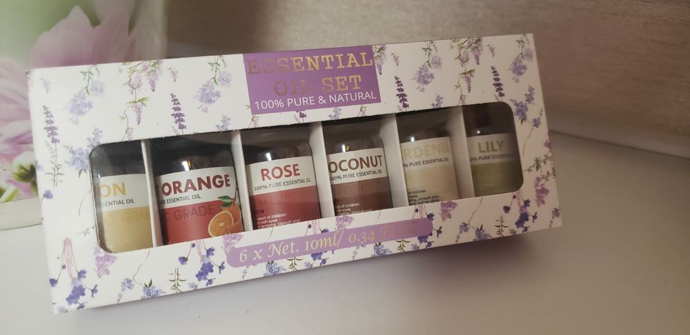 Аромамасла 6шт по 10мл.