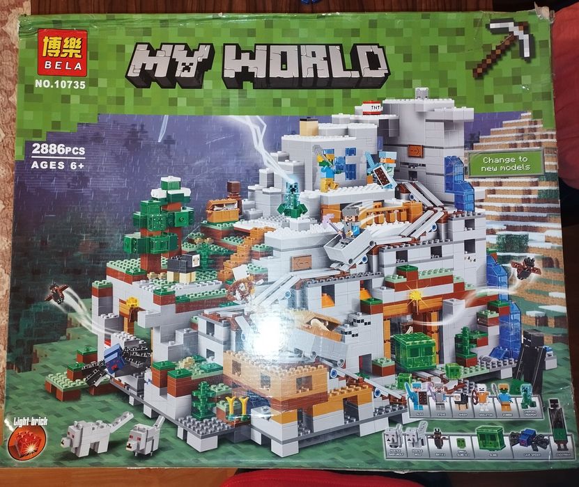 Конструкторы Майнкрафт Б/у